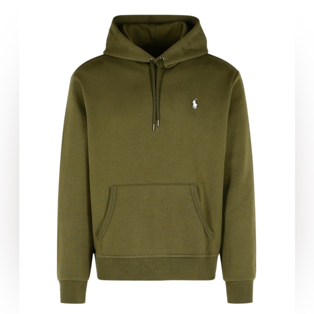 NWOT Polo Ralph Lauren LONG-SLEEVE Cowl Neck Sweatshirt,  Olive Green Women’s XS